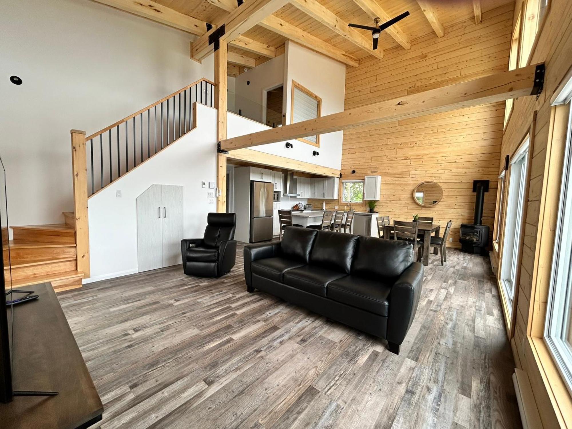 Chalets Domaine Otis Saint-Felix-d'Otis Екстер'єр фото