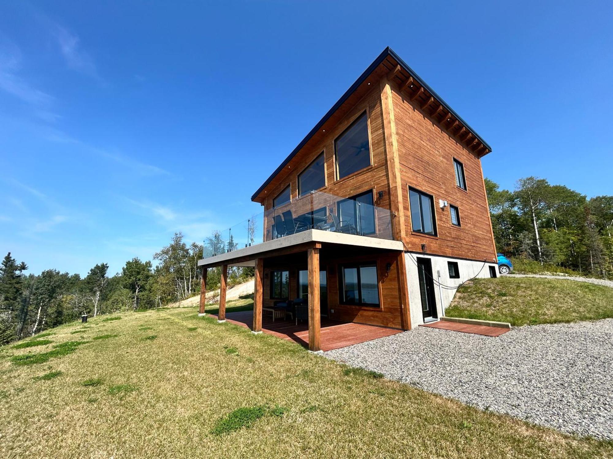 Chalets Domaine Otis Saint-Felix-d'Otis Екстер'єр фото