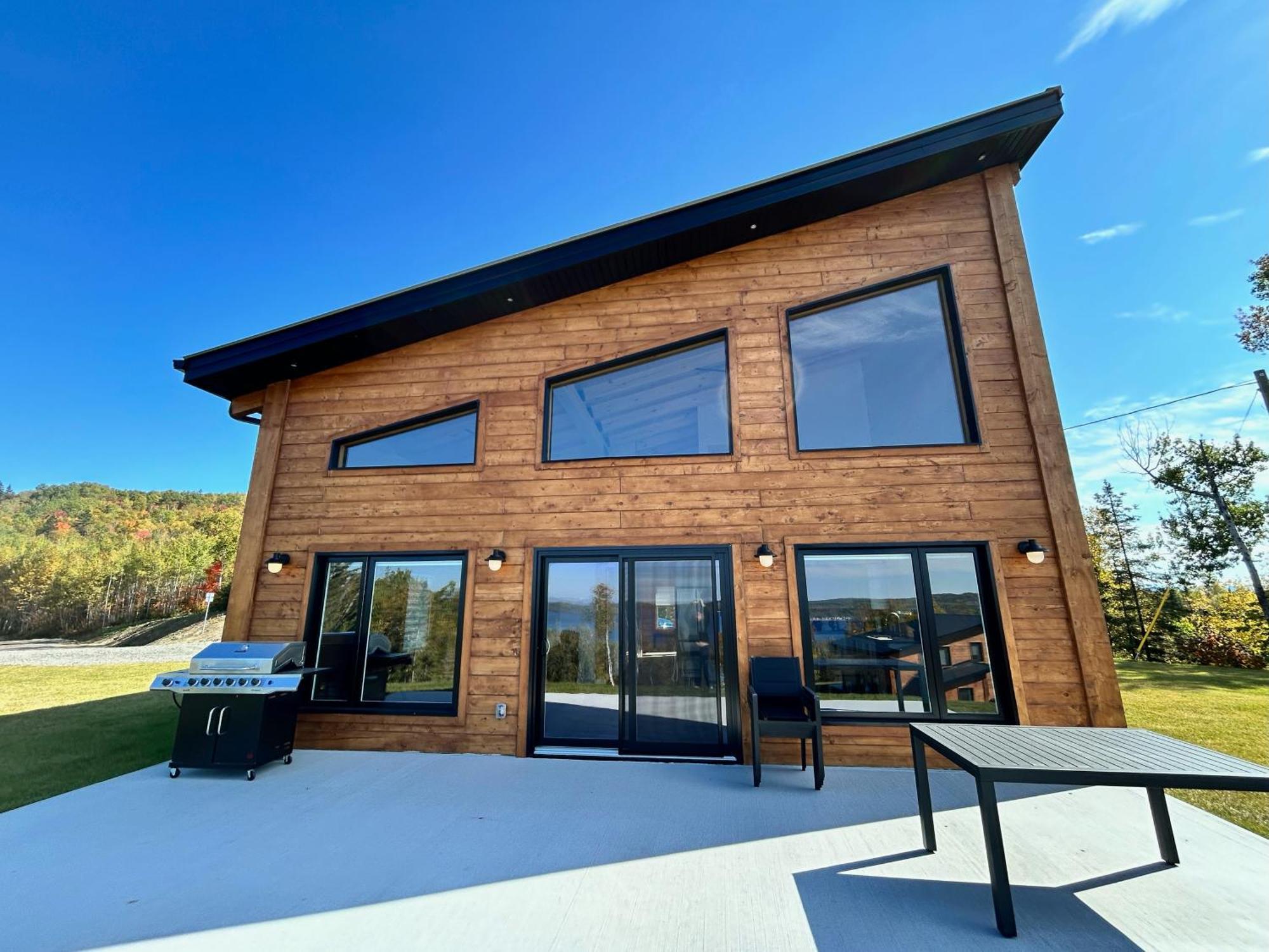 Chalets Domaine Otis Saint-Felix-d'Otis Екстер'єр фото